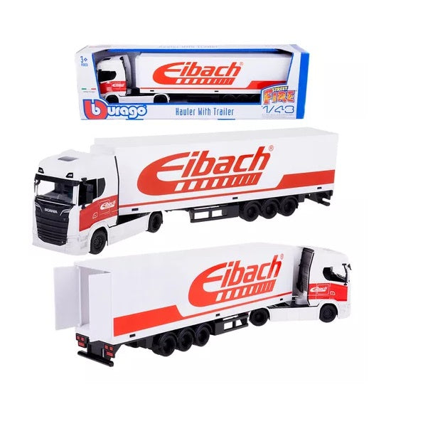 Camión A Escala Con Trailer 1/43 Eibach
