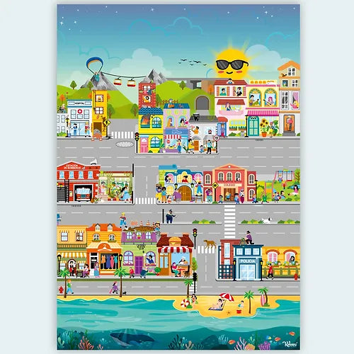 Set Educativo Medios de Transporte Niños