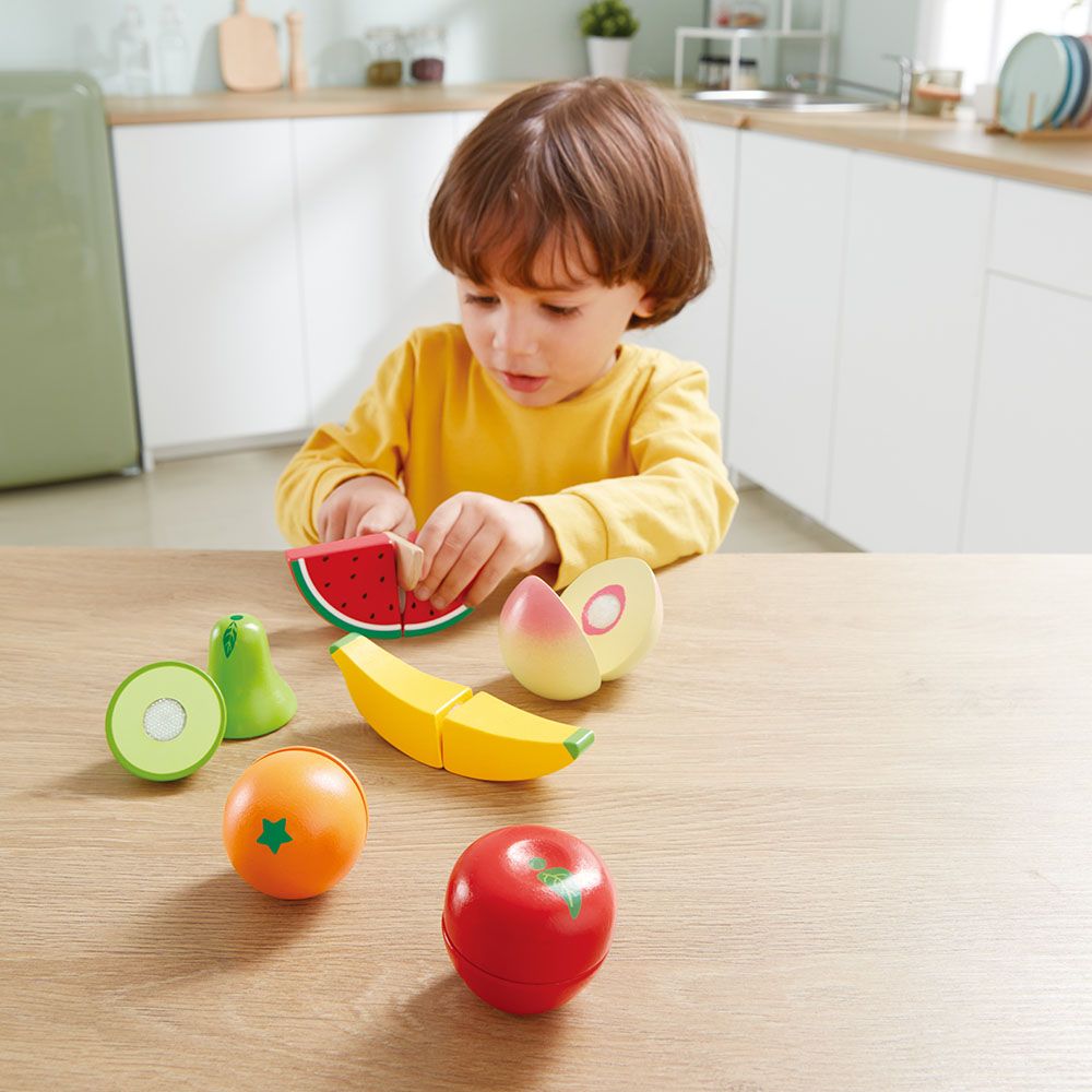Juguete Educativo Motricidad Set De Frutas Niños