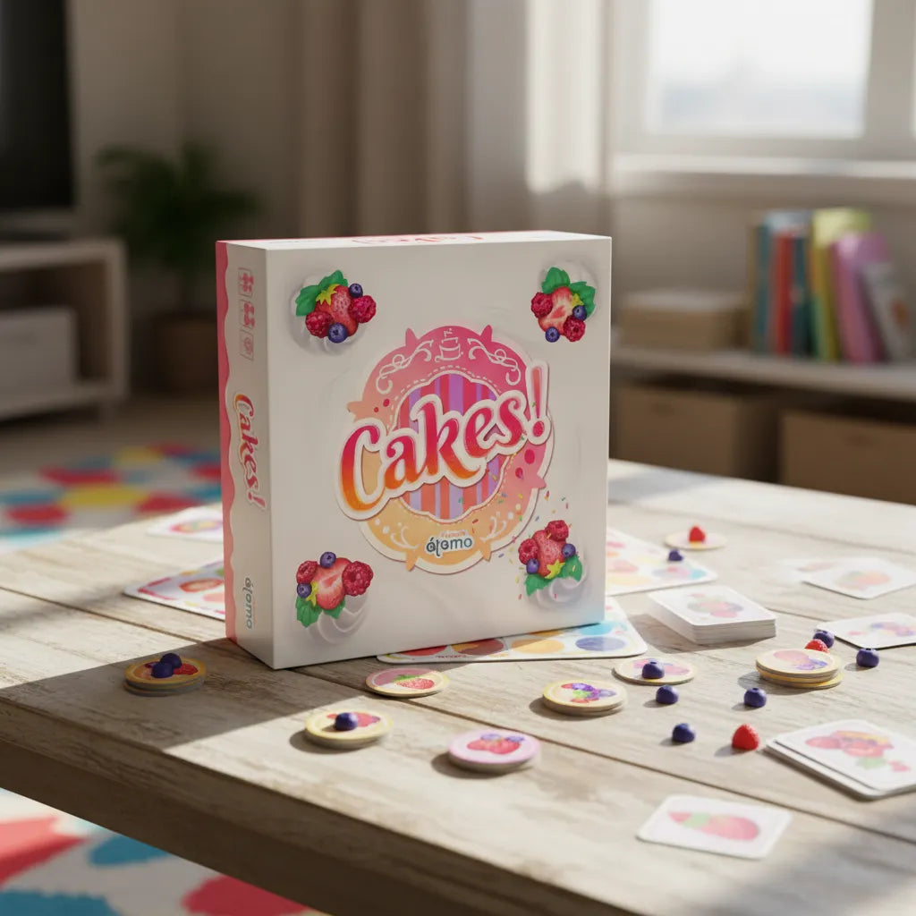 Juego De Mesa Estrategia Cake Para Niños Familia