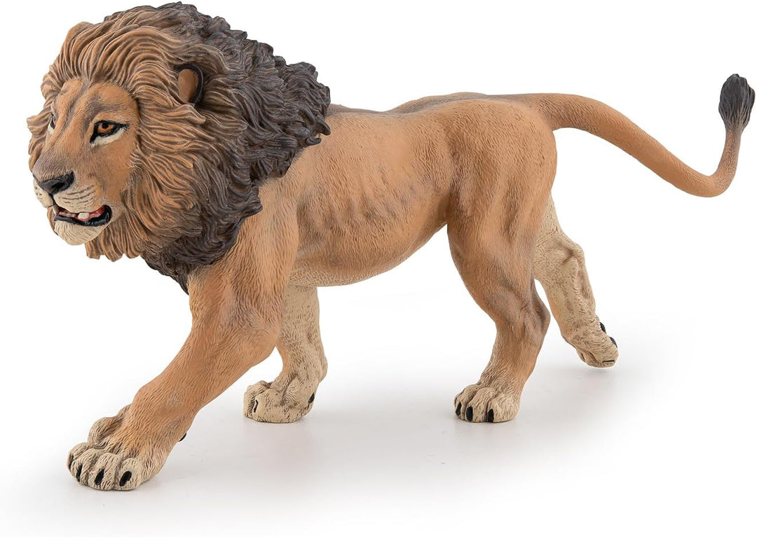 Figura León Africano Pintada A Mano papo