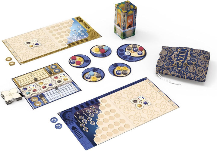 Juego De Mesa Estrategia Azul Duel Para Niños Adultos