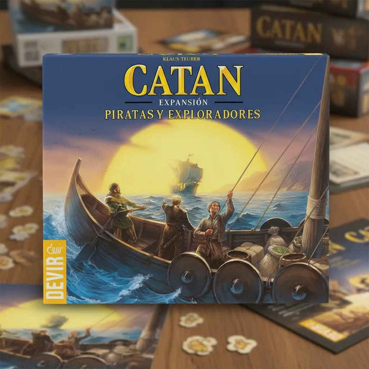 Juego Catan Expansión Piratas Y Exploradores