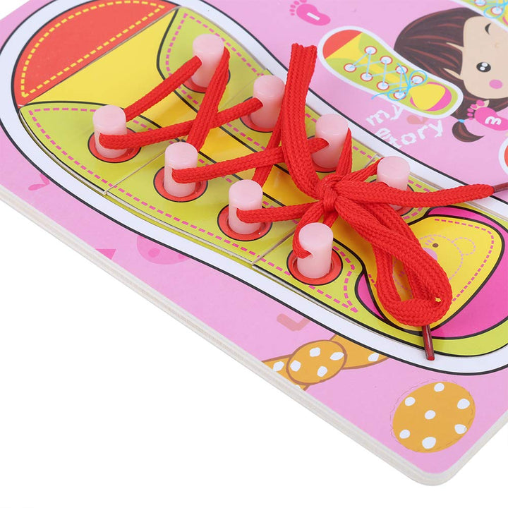 Juego Para Aprender Amarrar Cordones  Para Niños