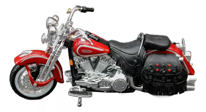 Moto Escala 1/18 Harley Davidson Flsts Heritage