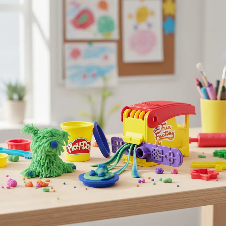 Juego  Play-doh Mini Fabrica De Diversión Para Niños