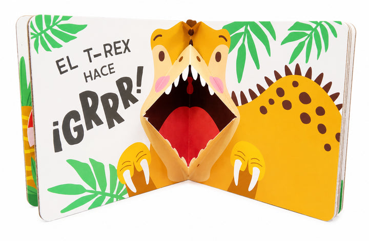 Libro Educativo Mini Pop Up Los Dinosaurios Para Niños