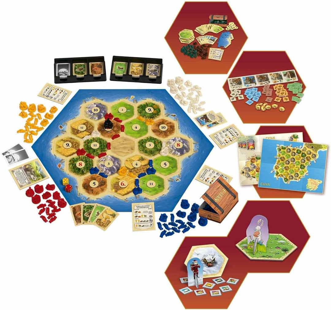 Juego De Mesa Catan Plus Para Adultos