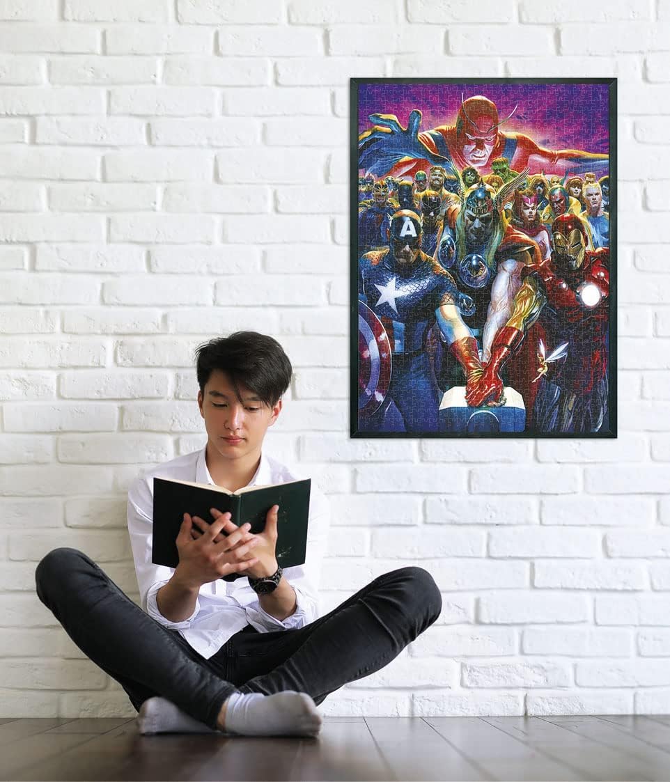 Rompecabezas Adultos 1000 Piezas Los Vengadores Marvel
