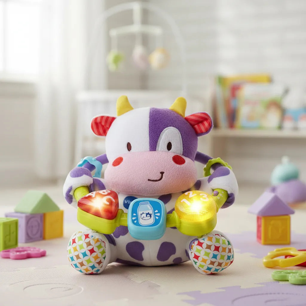 Juguete Vaquita Con Luces Y Sonidos Para Niños