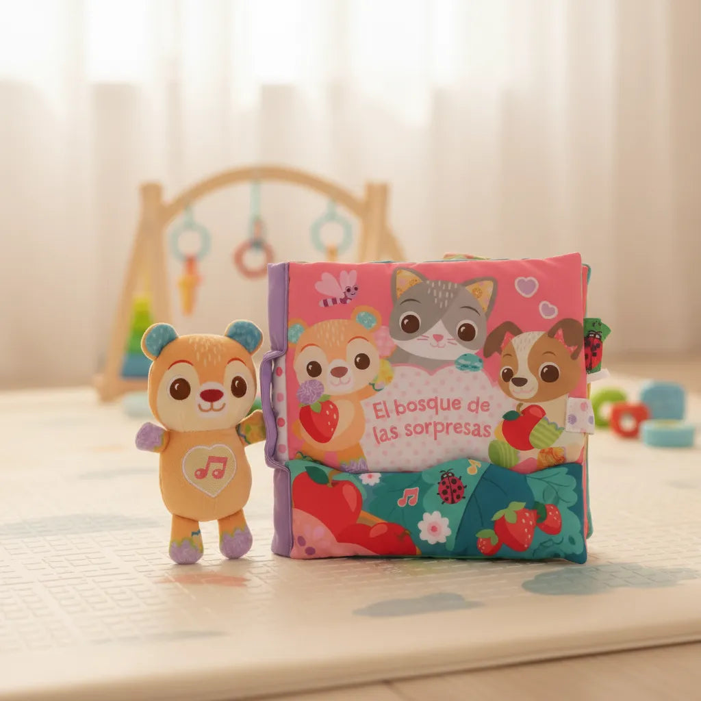 Libro Sensorial El Bosque De Las Sorpresas Niños
