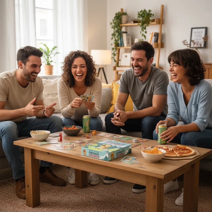 Juego De Mesa Happy Little Dinosaurs Expansión Para Adultos
