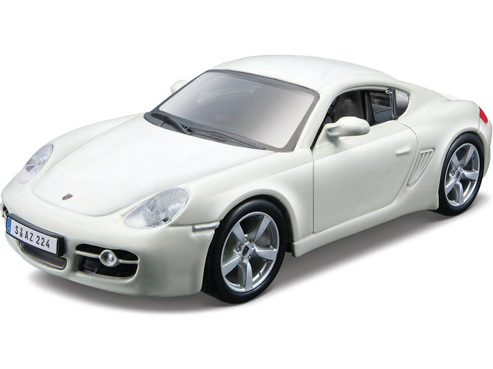 Carro Coleccionable Bburago 1:32 Porshe Cayman S Blanco