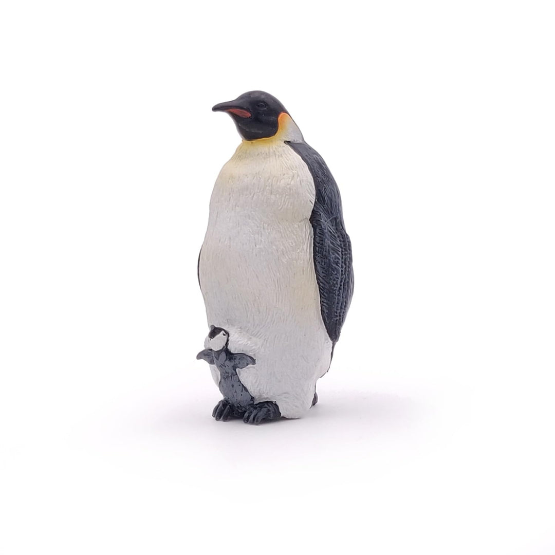 Figura Pingüino Emperador Pintada A Mano papo
