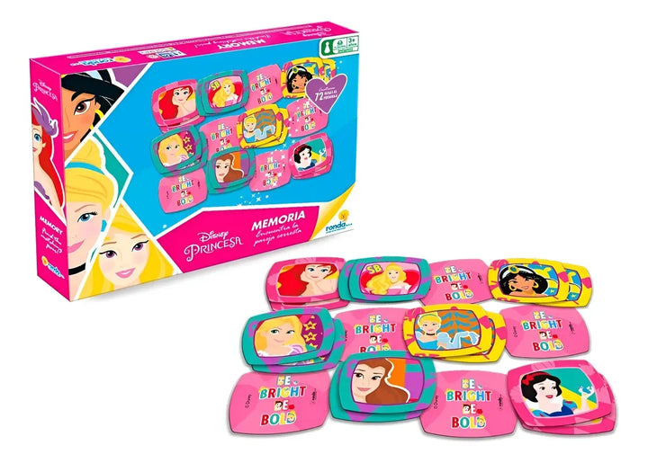 Juego De Memoria Princesas Ronda