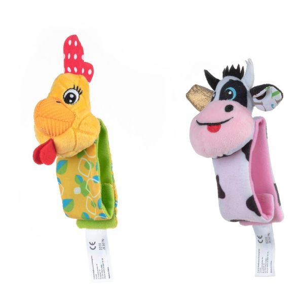 Juguete Bebé Didáctico Muñequeras Sonajeros