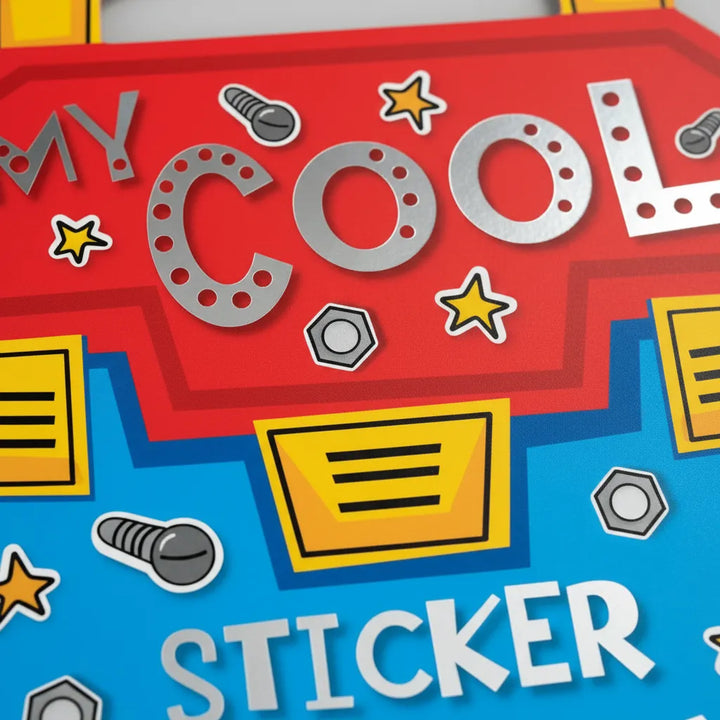 Libro De Actividades My Cool Sticker Toolbox