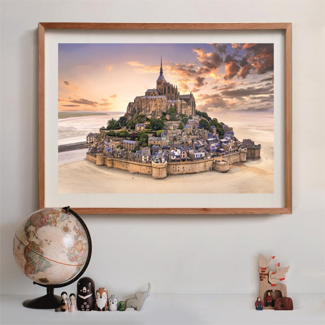 Rompecabezas 1500 Piezas Mont-saint-michel
