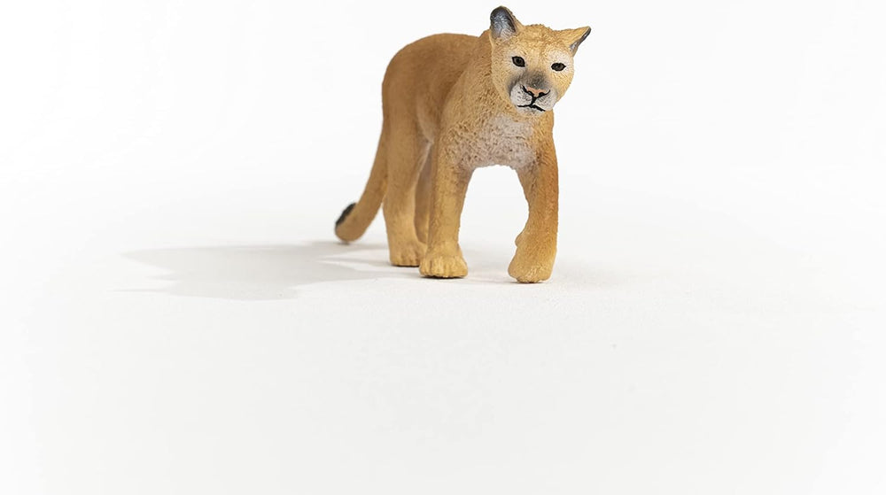 Figuras Animales Puma Pintado A Mano Schleich