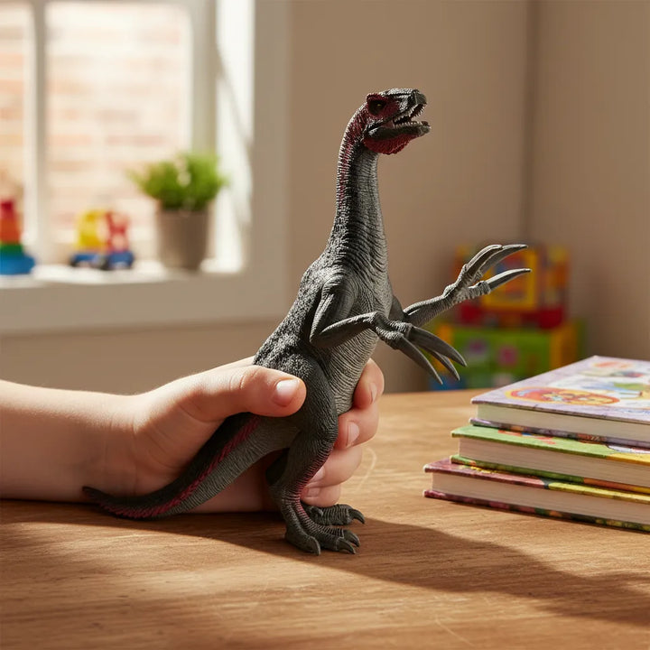 Figura Dinosaurios Therizinosaurio Pintado a Mano
