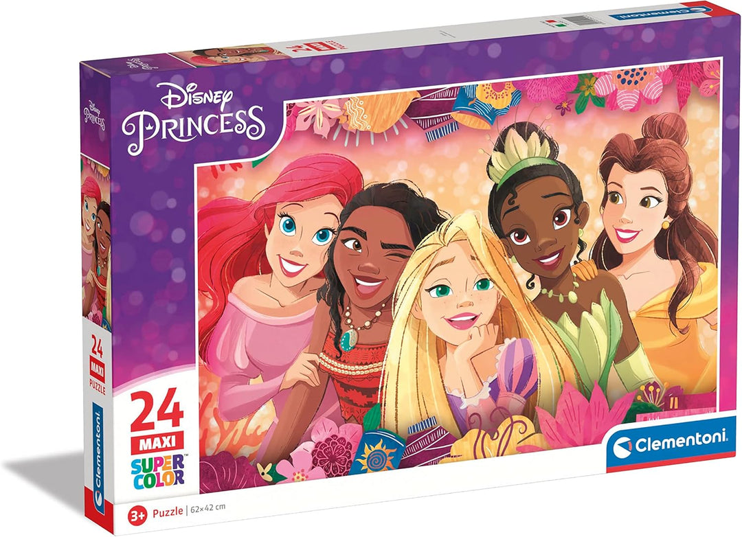 Rompecabezas 24 Piezas Princesas Para Niños