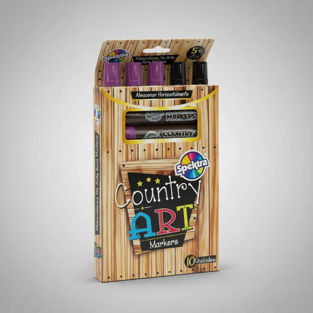 Set Marcadores Para Pintar Madera Niños Adultos