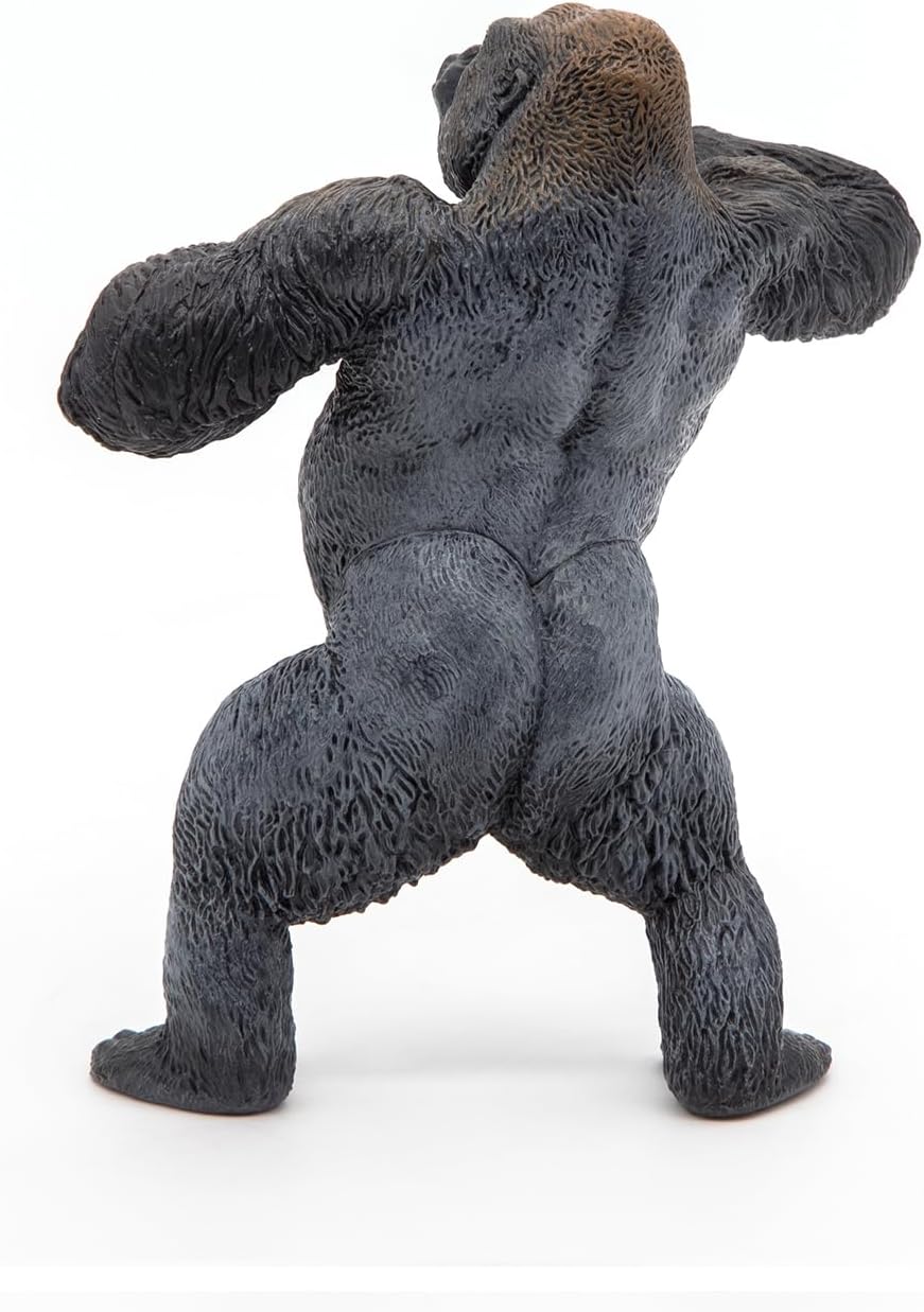 Figura Gorila De Montaña Pintada A Mano Papo