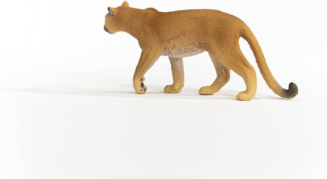 Figuras Animales Puma Pintado A Mano Schleich