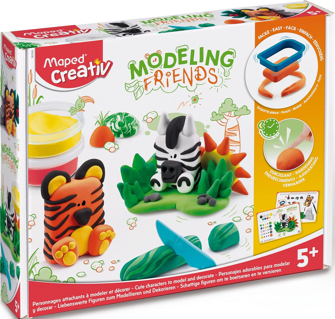 Juego Para Moldear Animales Salvajes Niños