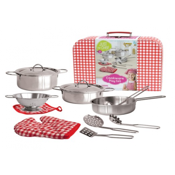 Juego Accesorios De Cocina Pequeños Chefs Niños