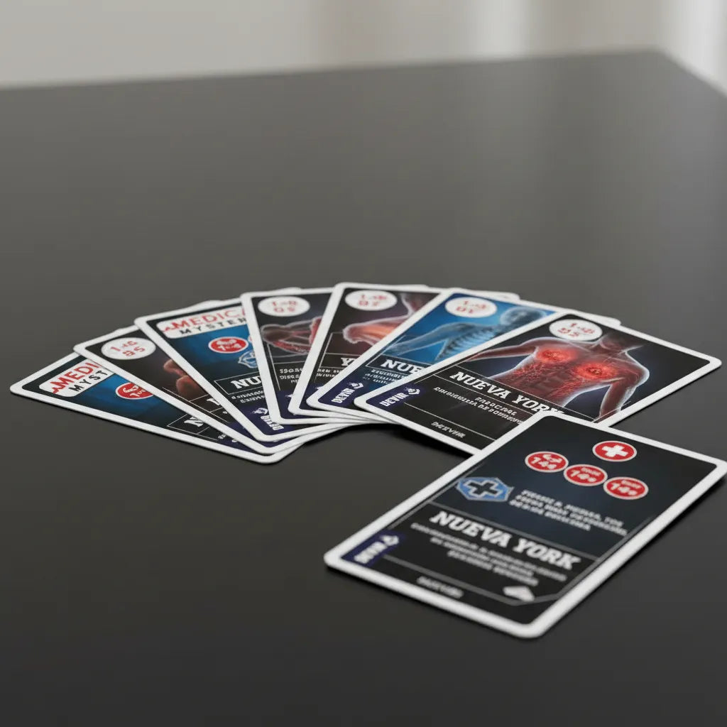 Juego De Mesa Medical Mysteries Nueva York Adultos