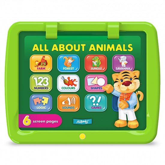 Libro Interactivo Todos sobre los animales Sonidos Niños