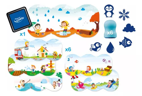Set de Juego Mis Primeros Sellos para niños