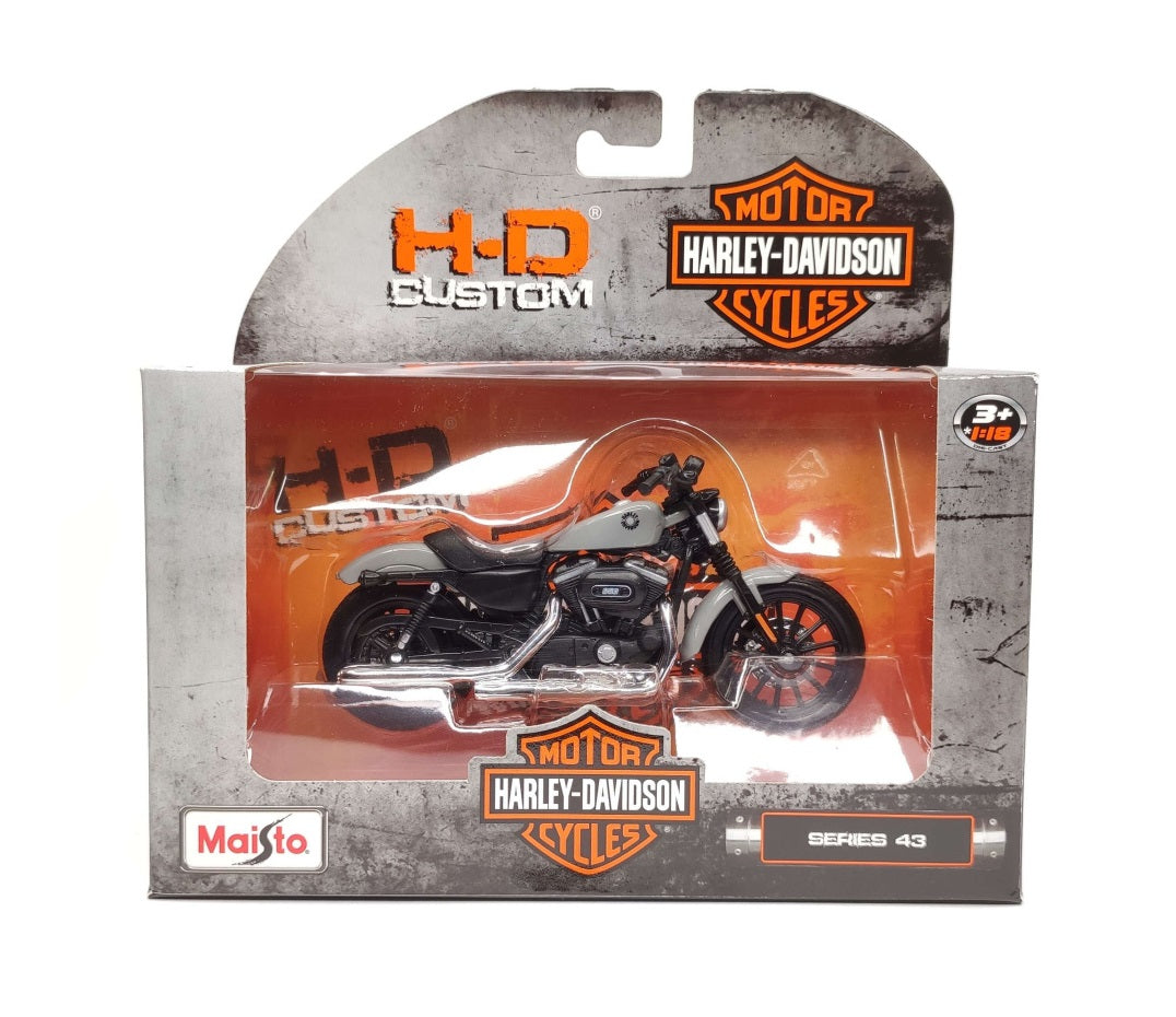 Moto A Escala Harley 1:18 Sportster Iron 883