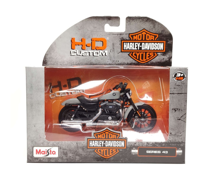 Moto A Escala Harley 1:18 Sportster Iron 883