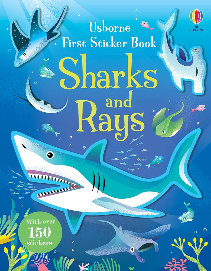Libro Didáctico Primer Libro Pegatinas Tiburones Para Niños