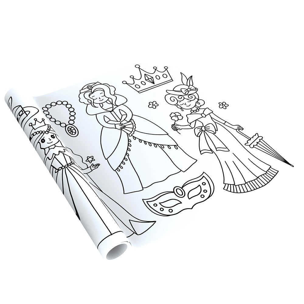 Rollo Para Colorear Diseño Sirenas Para Niños