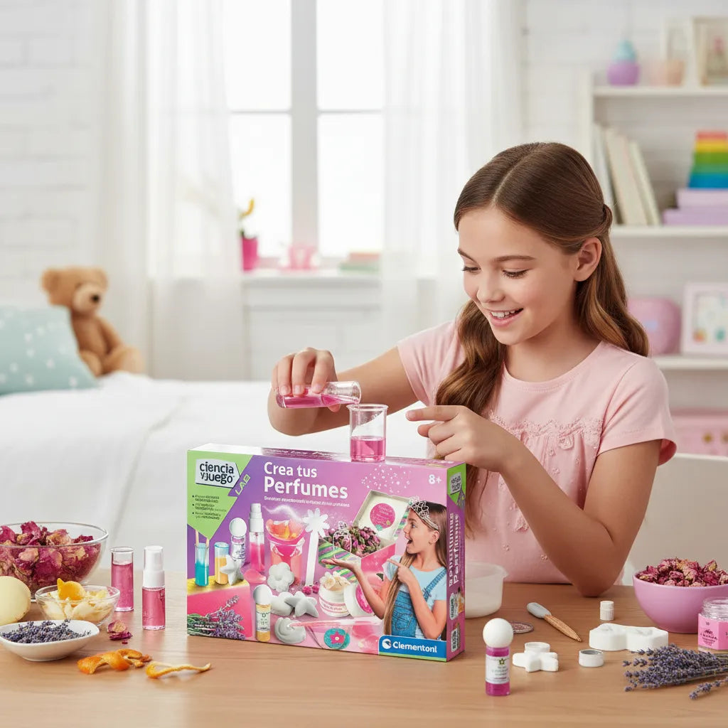 Juego Fábrica De Perfumes Para Niñas