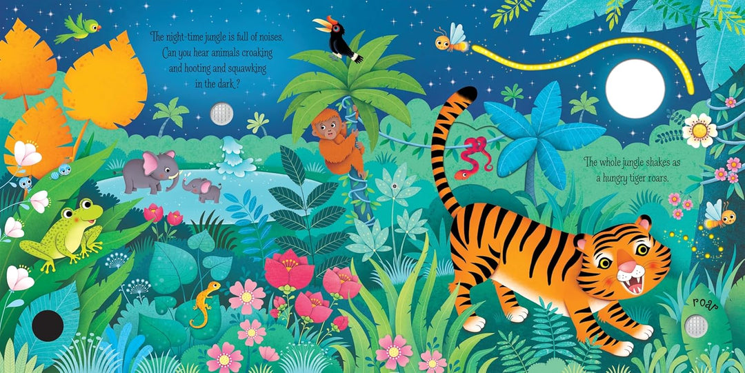 Libro Didáctico De Sonidos Jungla Interactivo Para Niños
