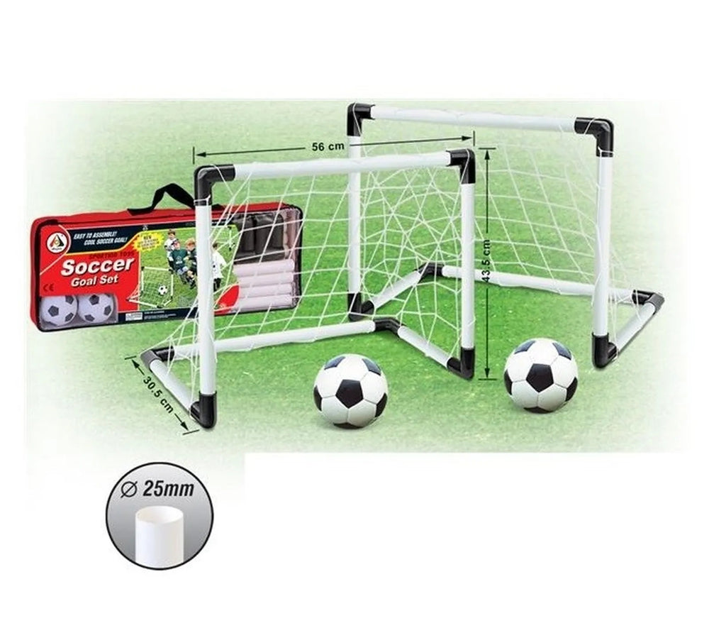 Juego Cancha De Futbol X 2 Estuche Para Niños