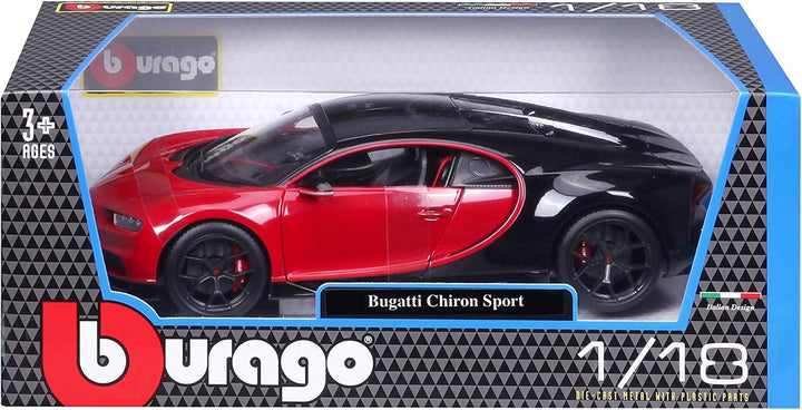 Carro Bugatti Chiron Sport 1/18 Bburago