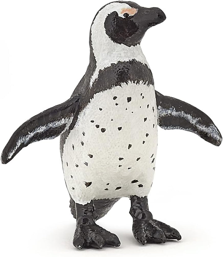 Figura Coleccionable Pingüino Del Cabo Papo Pintada A Mano