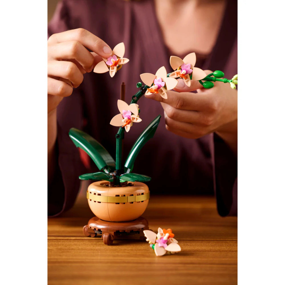 Juego Lego Botanicals Mini Orquídea Adultos