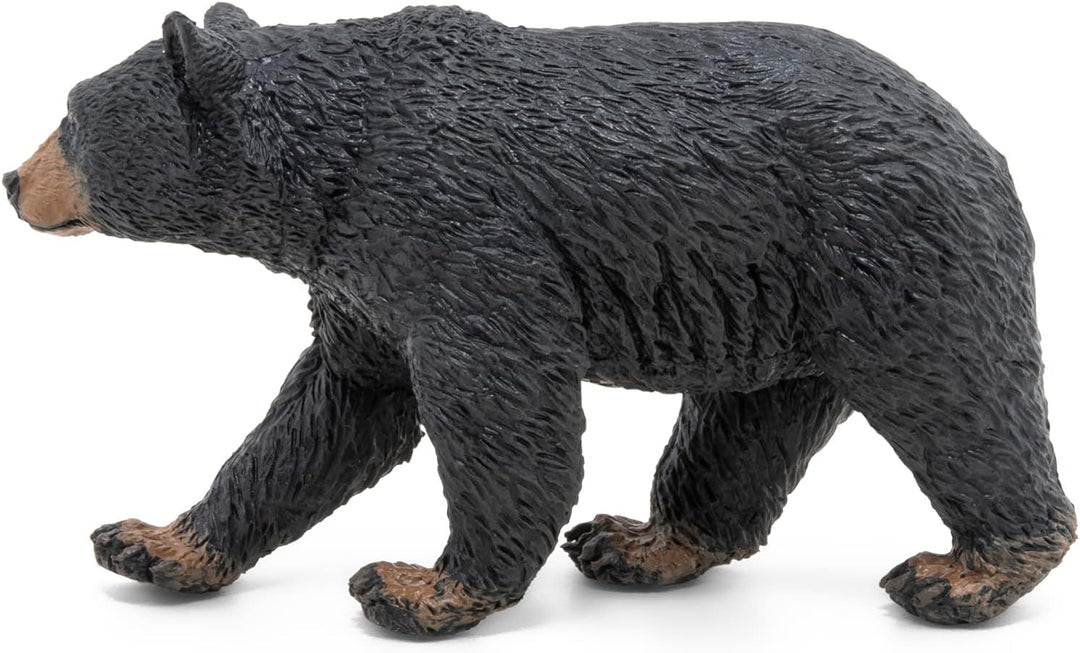 Figura Oso Negro Americano Pintada A Mano papo