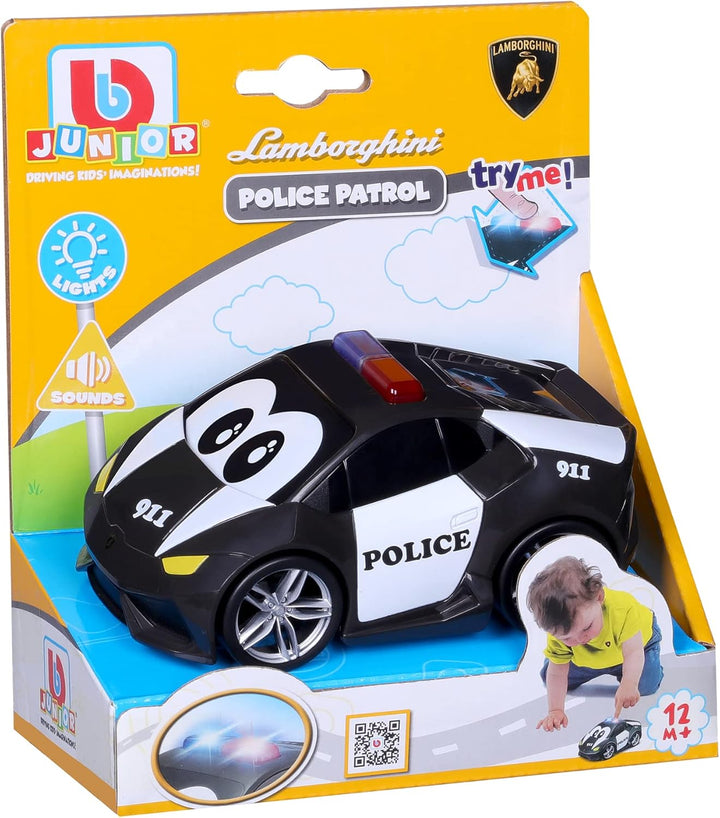 Carro De Juguete Policía Lamborghini Para Niños