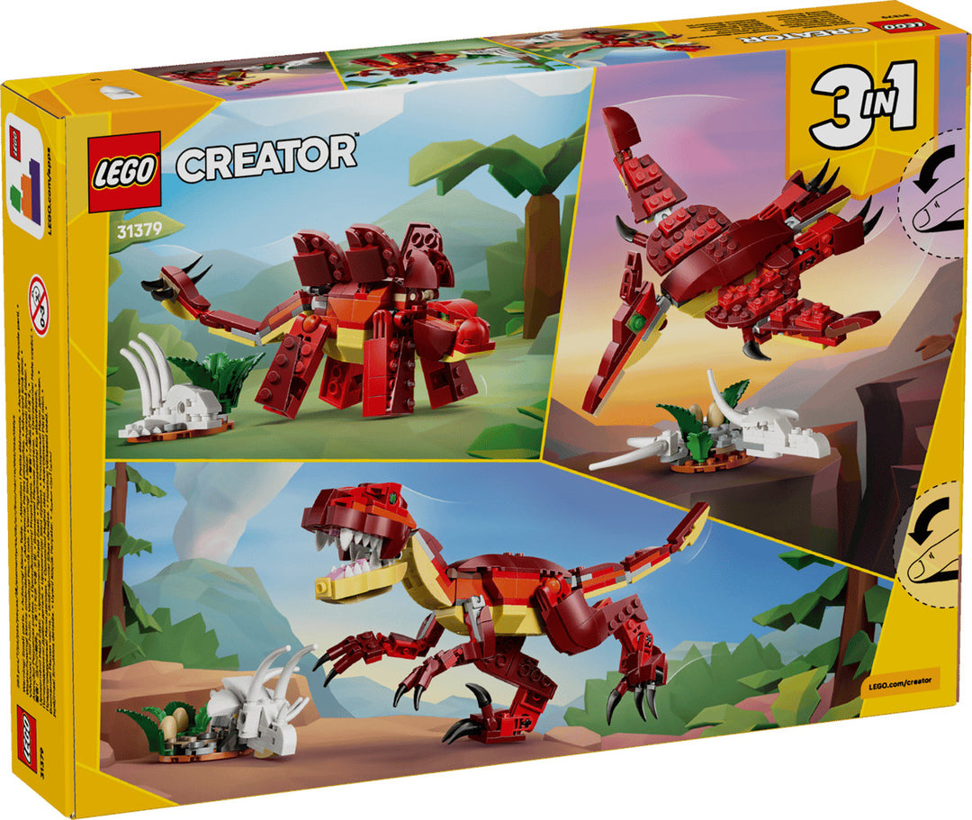 Juego Construcción Dinosaurio 3 En 1 283 Piezas Lego Original