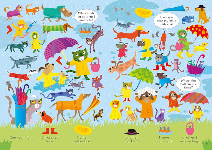 Libro Didáctico Búsqueda Animales Domésticos Para Niños