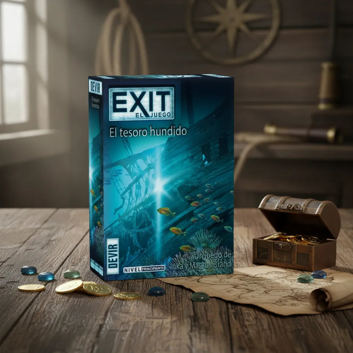 Juego De Mesa Exit El Tesoro Hundido Adultos