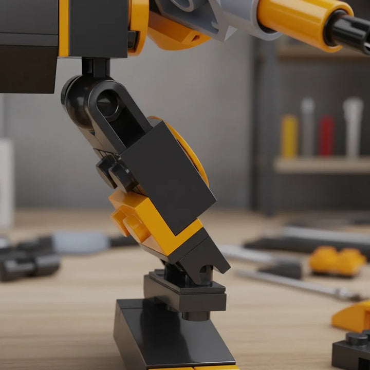 Juego Bloques Robot Titan2 En 1 Para Niños