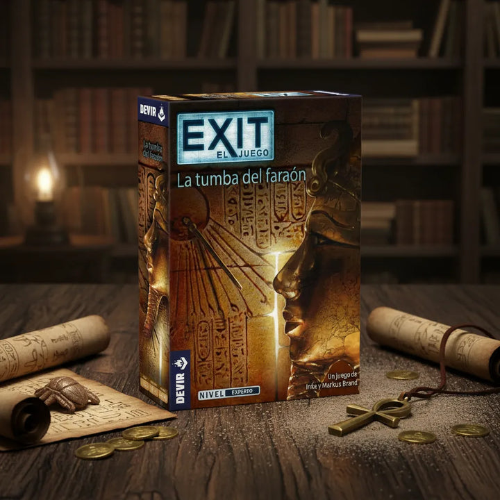 Juego De Mesa Exit La Tumba Del Faraon Niños Adultos